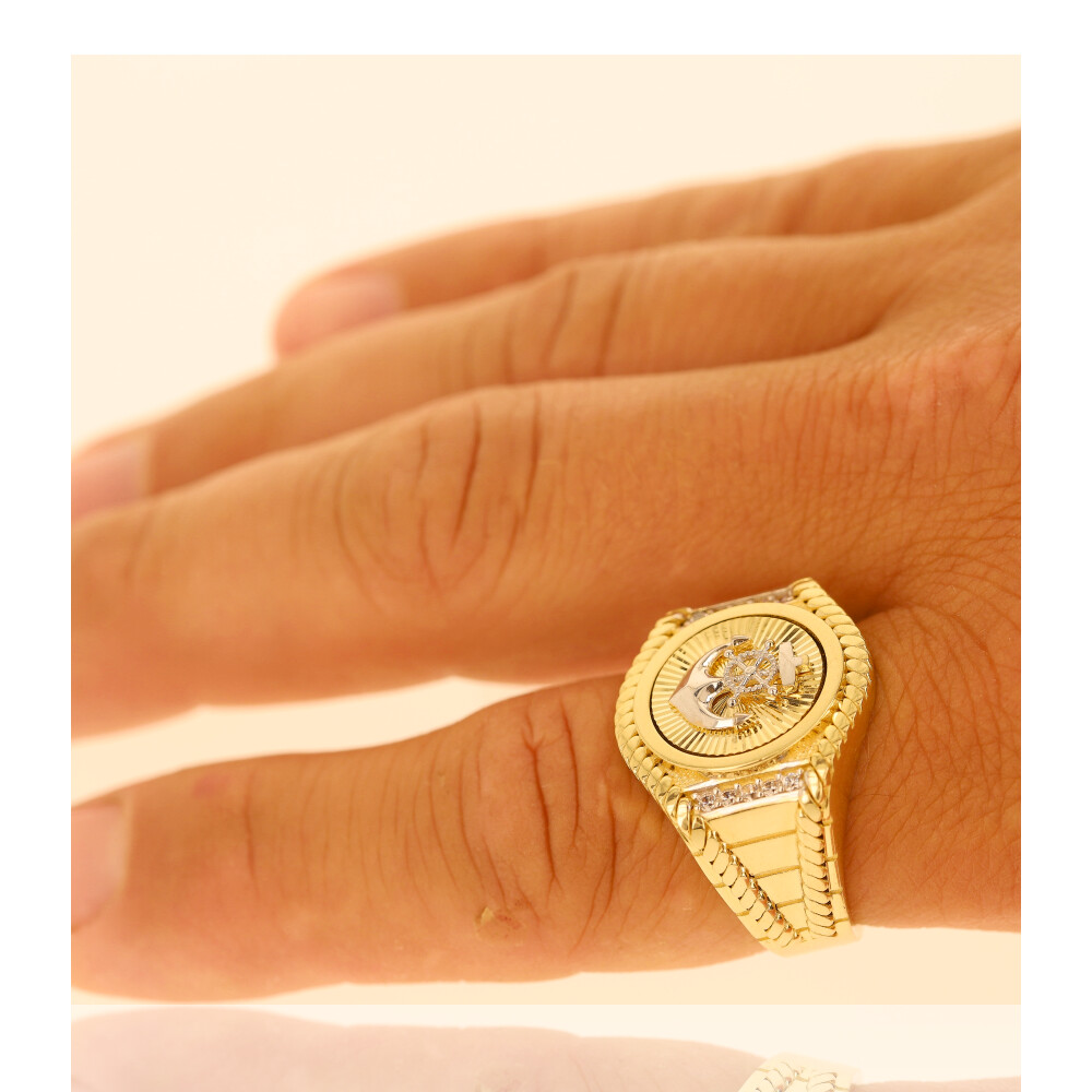 Zlatý prsten 8,75g